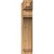 Ekena Millwork Legacy Craftsman Rough Sawn Outlooker, Western Red Cedar, 8"W x 24"D x 36"H OUT08X24X36LEC04RWR - alternate 4